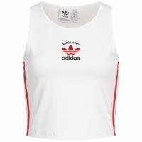 Anglia adidas Originals 3 Stripes Cropped Kobiety Tank top GP1918