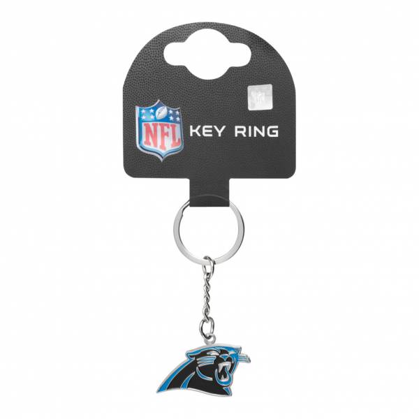 Panthers de la Caroline NFL Porte-clé avec logo KYRNFCRSCPKB