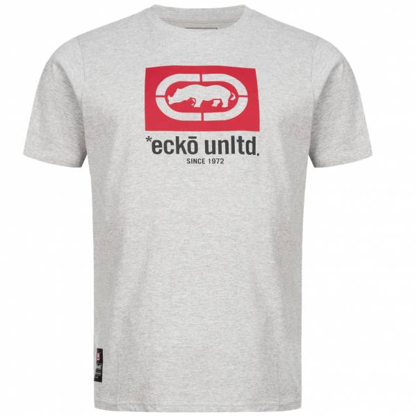 Ecko Unltd. Ves Hommes T-shirt ESK04740 Gris chiné