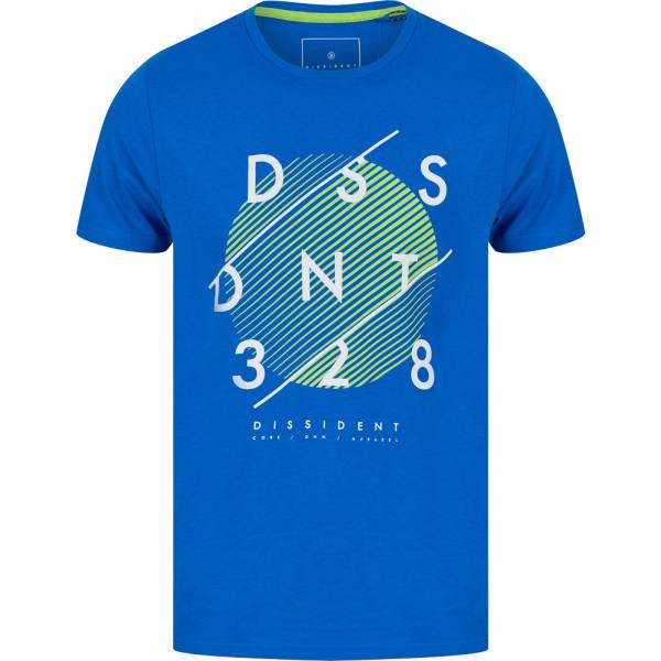DNM Dissident Setter Hommes T-shirt 1C18147 Bleu jais