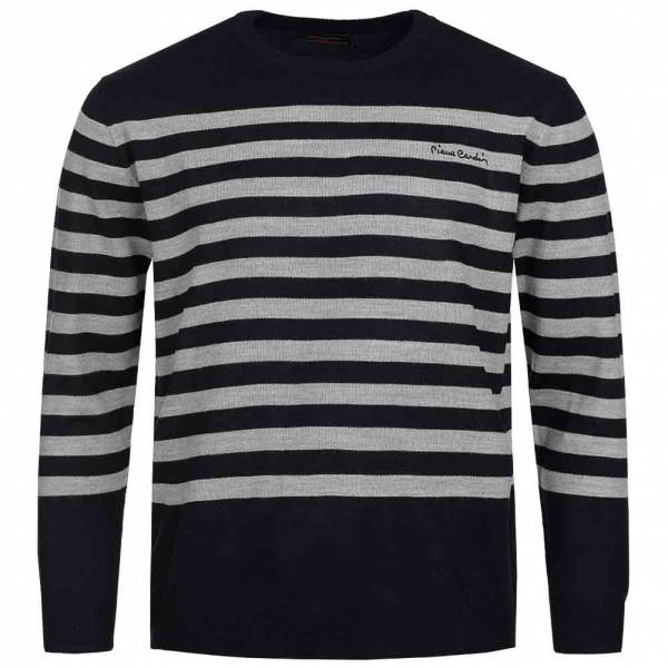 Pierre Cardin Heren strepen Trui zwart