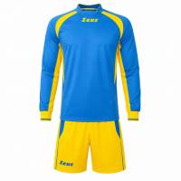 Zeus Kit Pippo Voetbaltenue + Short 2-delig royal blue/giallo