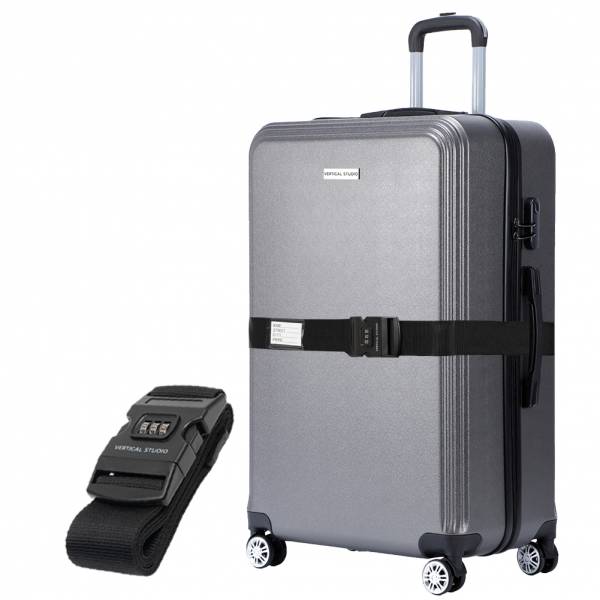 VERTICAL STUDIO &quot;Bergen&quot; 28&quot; Suitcase gray incl. FREE luggage strap