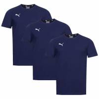 PUMA teamGOAL Casuals Hombre Camiseta Pack de 3 656578-06-3
