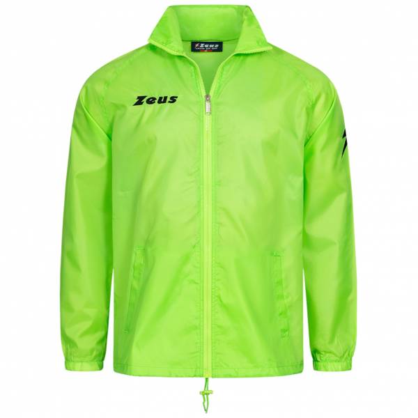Zeus K-Way Rain Jacket neon green