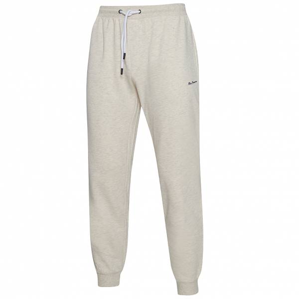 BEN SHERMAN Rubberised Logo Heren Joggingbroek 0066977E-ECRU