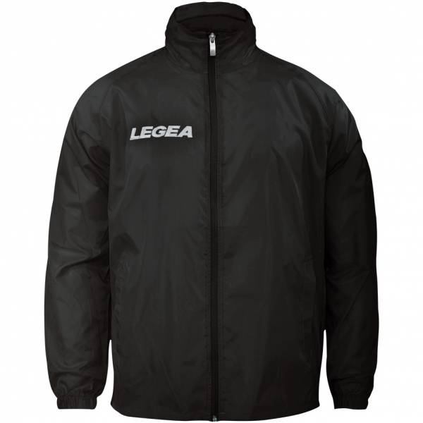 Legea Italia Teamwear Chubasquero negro