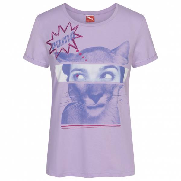 PUMA Disguise Cat Damen T-Shirt 821775-10