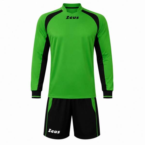 Zeus Kit Pippo Voetbaltenue + Short 2-delig groen/nero