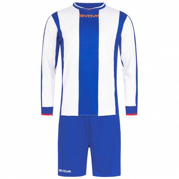 Givova Kit Line Fußball Set Langarm Trikot + Short KITC27-0203