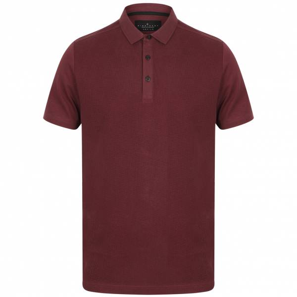 DNM Dissident Macbeth Herren Polo-Shirt 1X11456 Mulled Wine