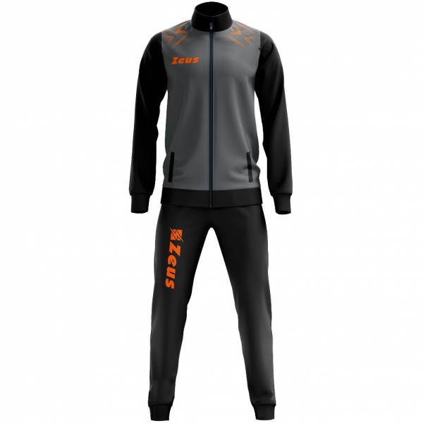 Zeus Easy Herren Trainingsanzug grau orange
