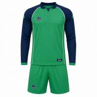 Zeus Kit Athos Heren Voetbaltenue 2-delig. groen/blauw