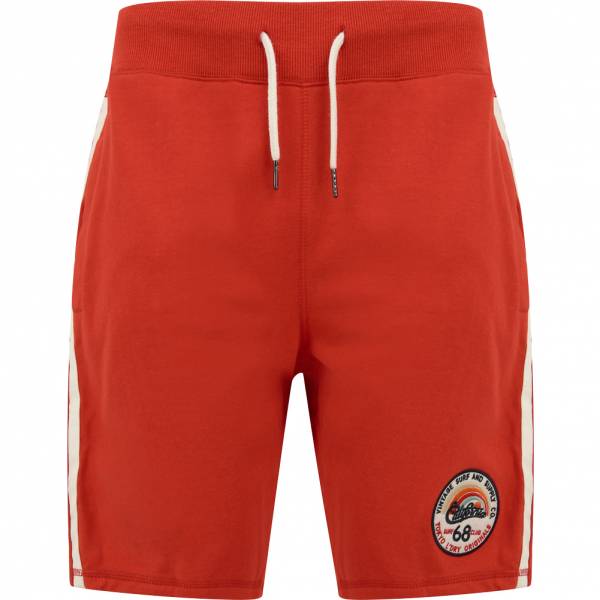 Tokyo Laundry Cali Beach Hommes Short en sweat 1G14437R Rouge à haut risque