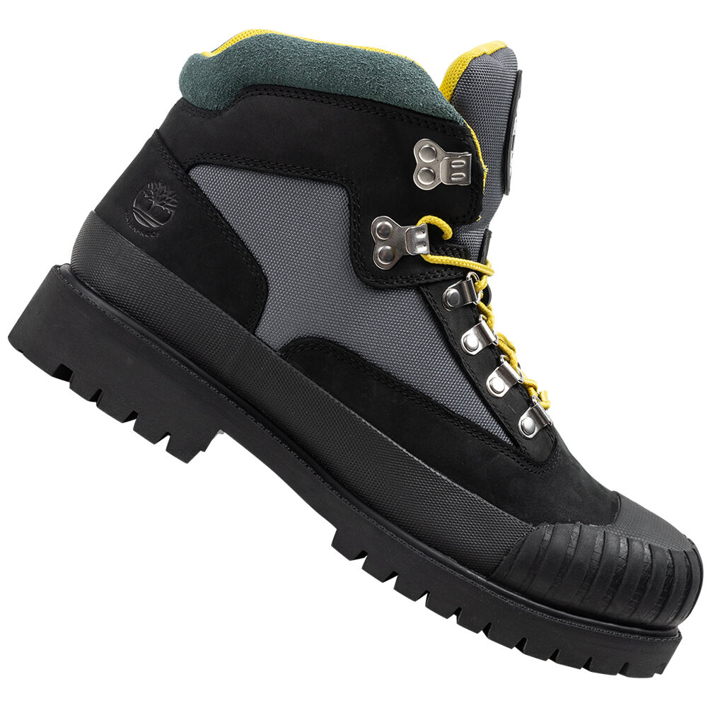 Timberland Rubber Toe Hiker Wp Boots in Black for Men