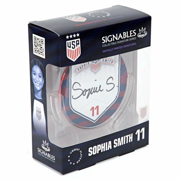 USA Sophia Smith #11 Pallone da calcio Oggetto da collezione 14 cm 850032256896