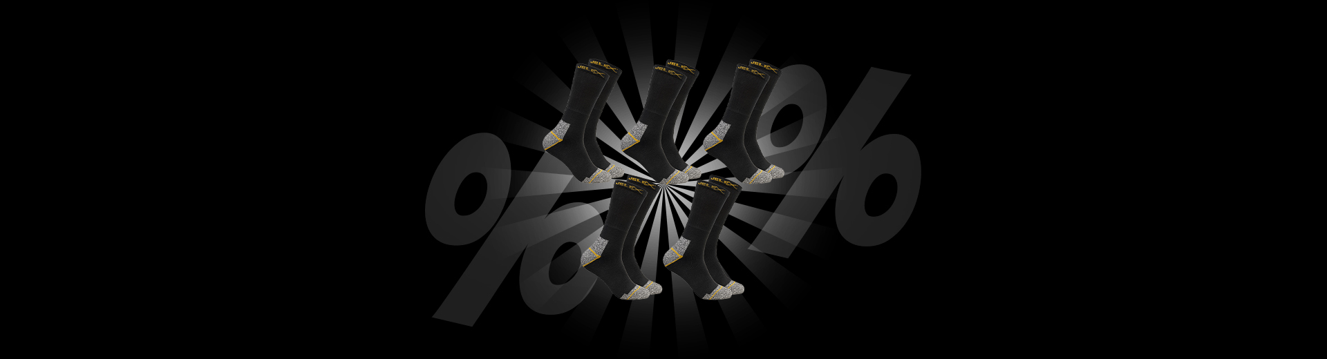 JELEX 5 Pairs of Work Socks solo 3,33 €