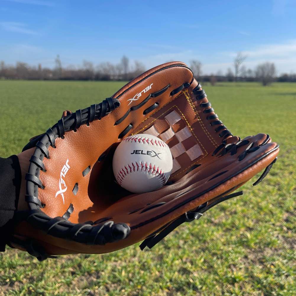 Guanto Baseball SSK Giovanile 9 Pollici Pelle Marrone - Per Mancini