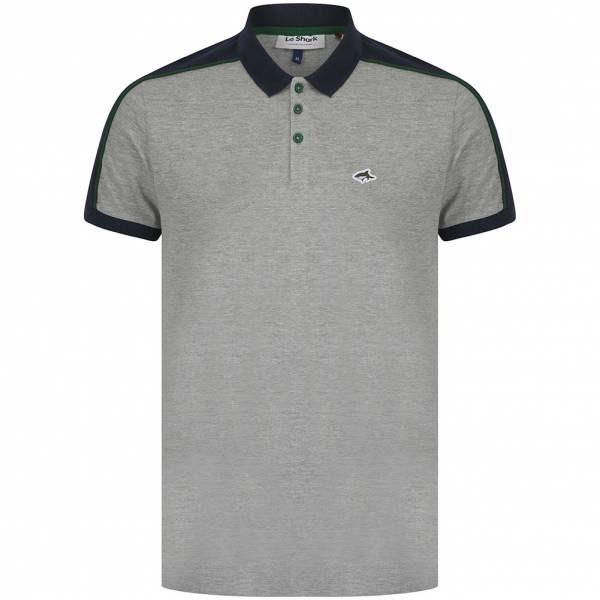 Le Shark Ryedale Heren Poloshirt 5X17850DW-Grijs-Marl