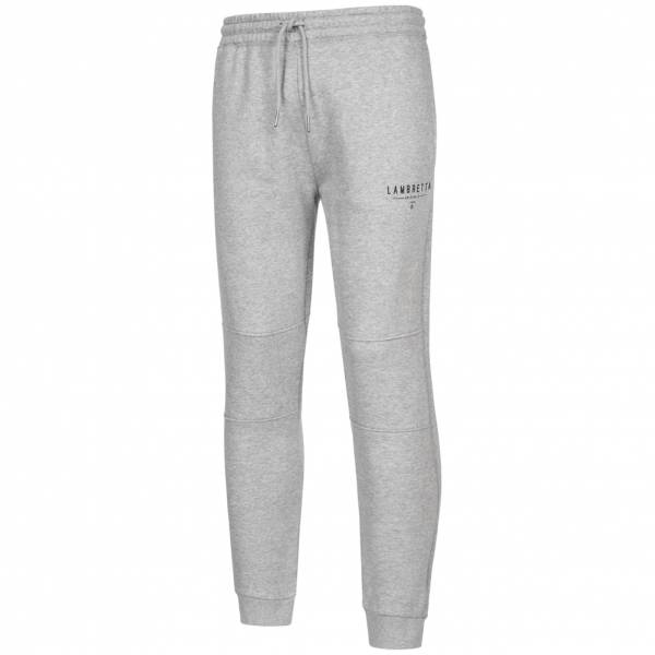 Lambretta Slim Fit Jogger Heren Trainingsbroek SS9883 Gemêleerd grijs