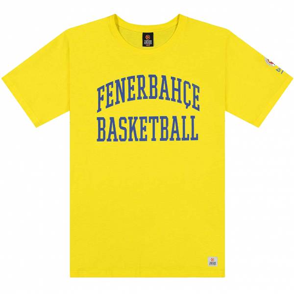 Fenerbahce SK EuroLeague Mężczyźni T-shirt z motywem koszykarskim 0194-2546/2024