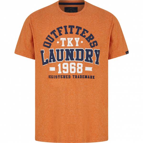 Tokyo Laundry Edit Hommes T-shirt 1C18218 Moulin orange