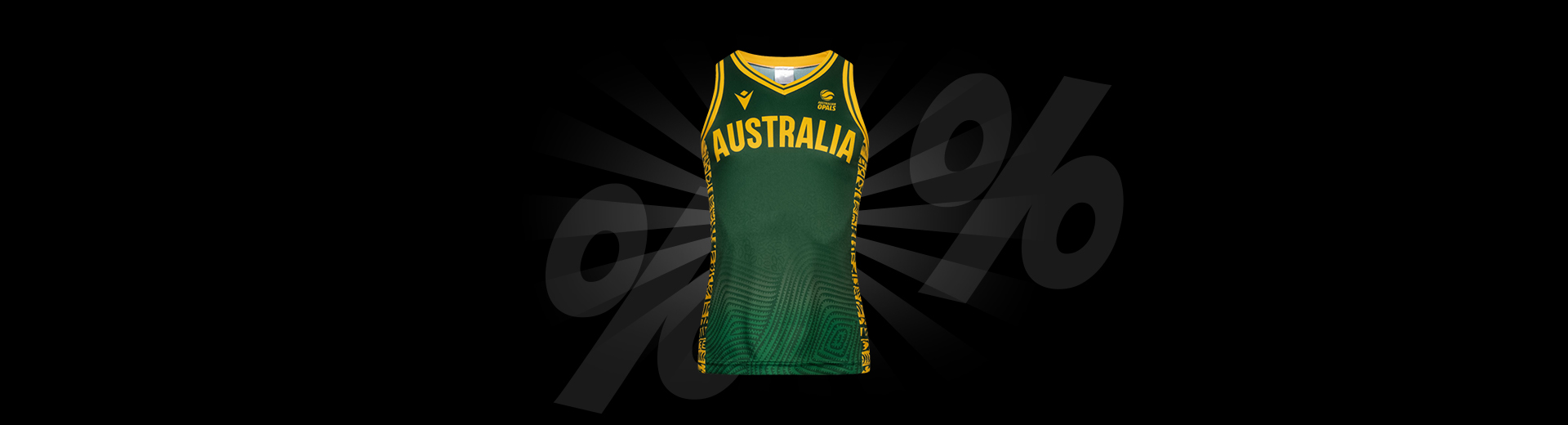 macron Australia Basketball Women's Jersey solo 4,44 €