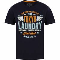 Tokyo Laundry Ferndale Herren T-Shirt 1C18111 Sky Captain Navy