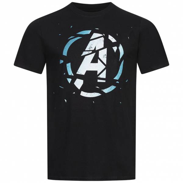 Avengers Marvel Shattered Men T-shirt FCMTS018BLK