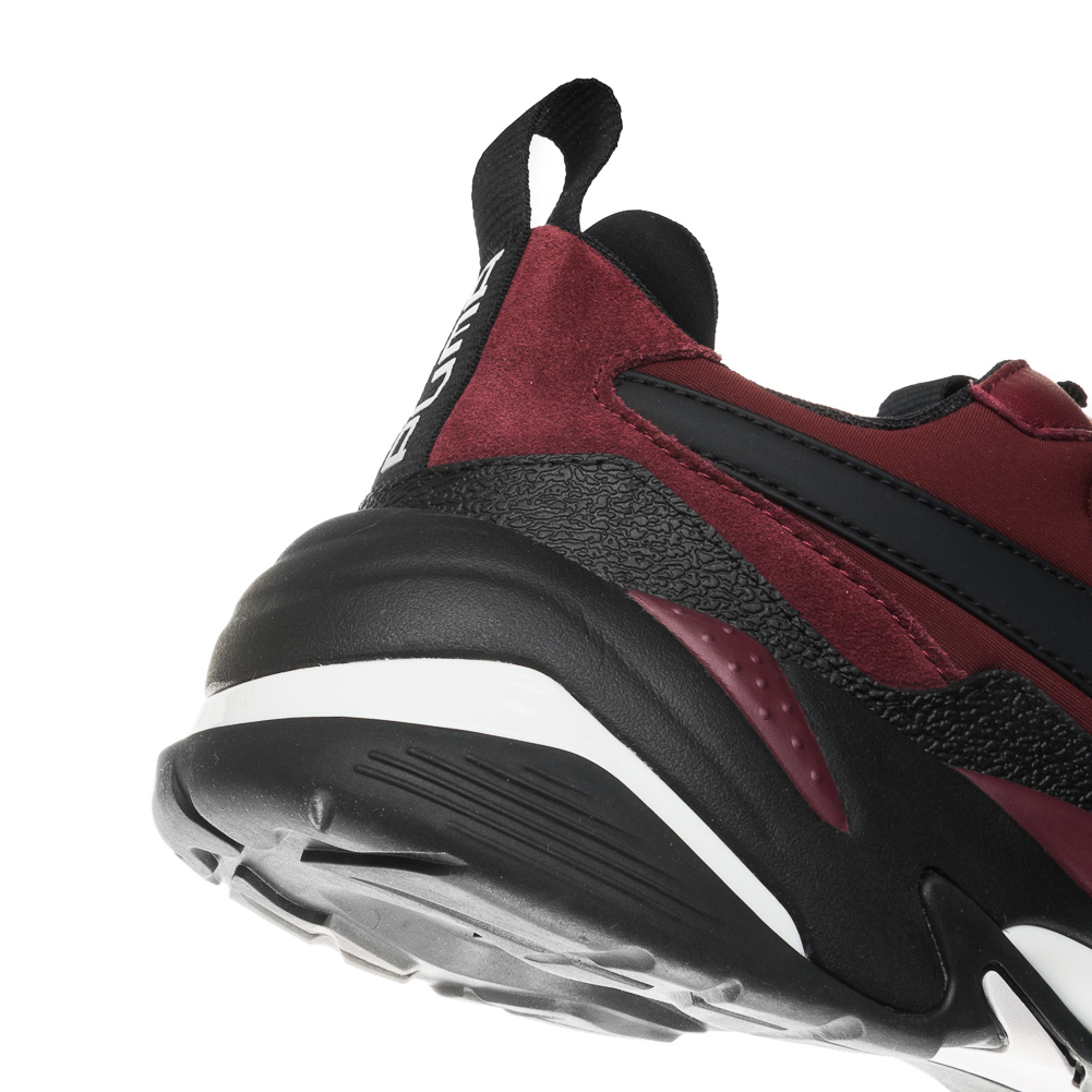 puma burgundy slides
