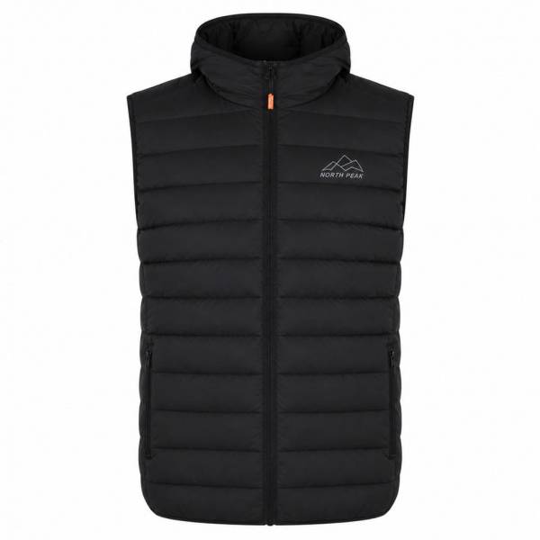 NORTH PEAK Trail Gilet Herren Outdoor Weste NP00015-BLACK