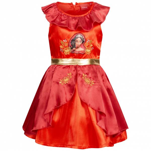 Elena of Avalor Disney Bambina Abito da principessa RH1281-rosso