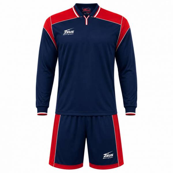 Zeus Kit Hermes Football Kit 2-piece blu/rosso/bianco