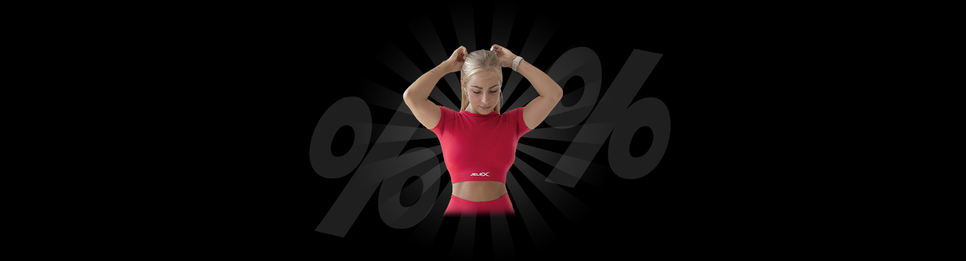 JELEX Women's Fitness Short-Sleeved Top only 4,44 €