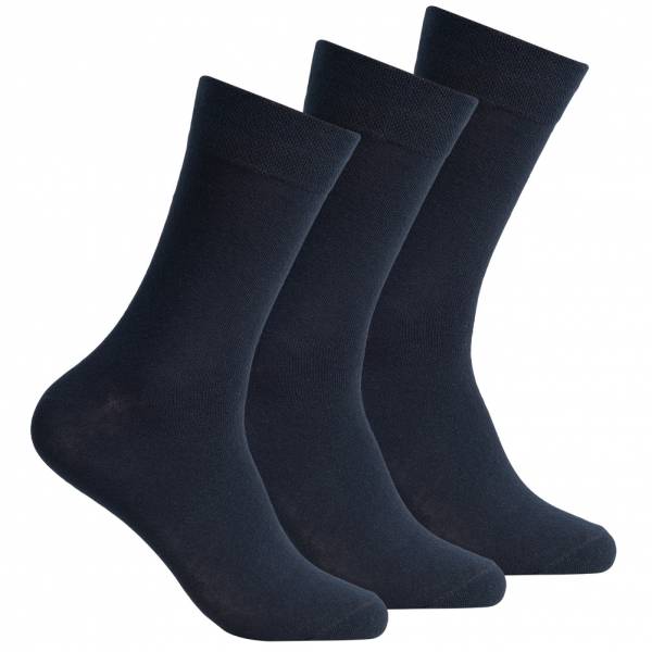 SportSpar Hommes Chaussettes confortables 3 paires 174228 Sombre Navy