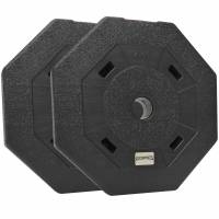 SPORTINATOR 4 kg Bumper Plates Fitness Weight Plates 2 szt.