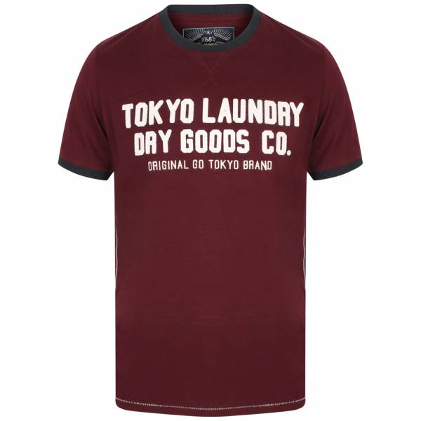 Tokyo Laundry Williamburg Hommes Logo T-shirt 1C11474 Dégustation de vin