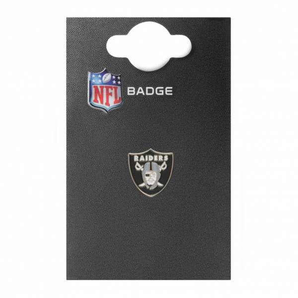 Oakland Raiders NFL Metall Wappen Pin Anstecker BDNFLCRSOR