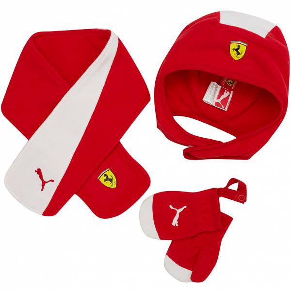 PUMA x Scuderia Ferrari Mini Cat Kids / Baby Winter Set 761398-01