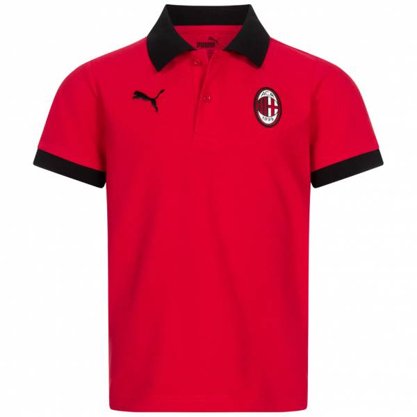 AC Mailand PUMA Badge Kinder Polo-Shirt 759392-06