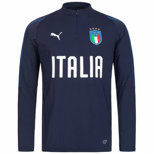 Italien PUMA Herren 1/4-Zip Trainingsjacke 752318-10