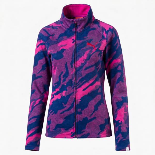 PUMA Energized Allover Print Damen Kapuzen Sweatjacke 590764-10