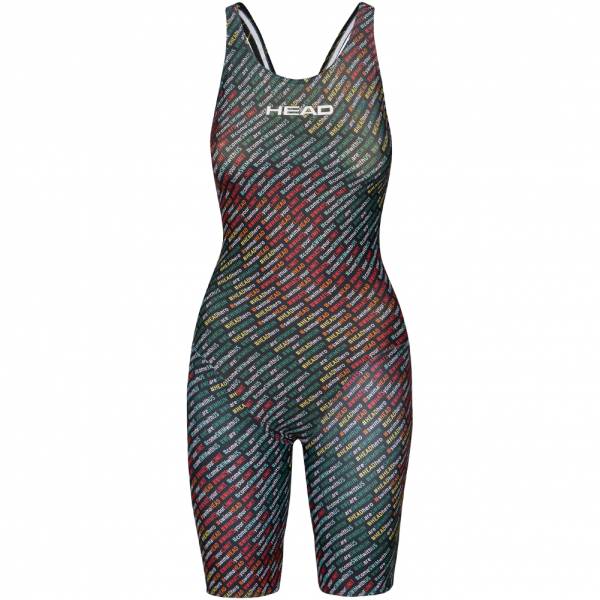 HEAD SWS Team Printed Suite Knee Leg Damen Badeanzug 452572-COL