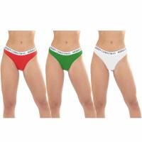 BRAVE SOUL Christmas Mujer Tanga Pack de 3 LKN-18NAVIDAD