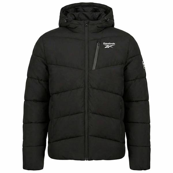 Reebok Stretch Puffer Mężczyźni Kurtka zimowa RBO15670-Czarny