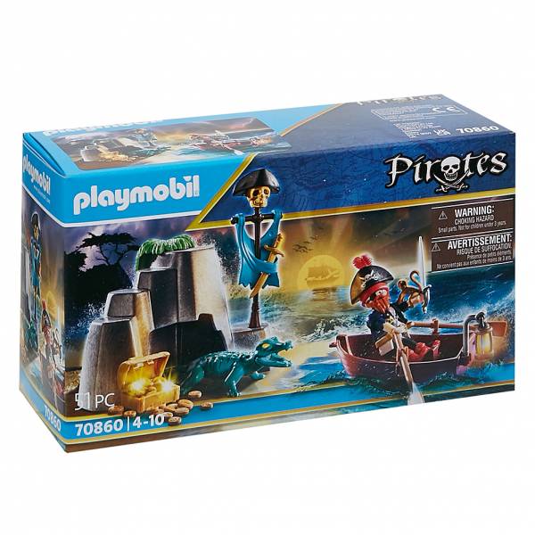 PLAYMOBIL® Pirate Treasure Hideout 70860