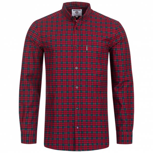 Lambretta Hommes Chemise casual à manches longues RWIS1309-R / N