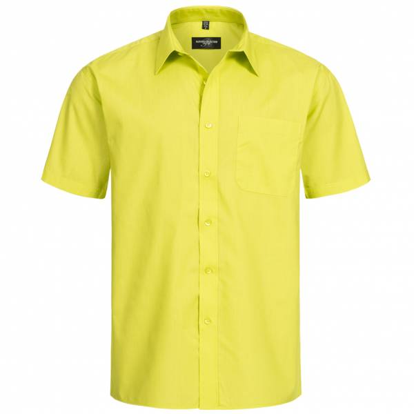 RUSSELL Short Sleeve Poly-Cotton Poplin Herren Hemd 0R935M0-Lime